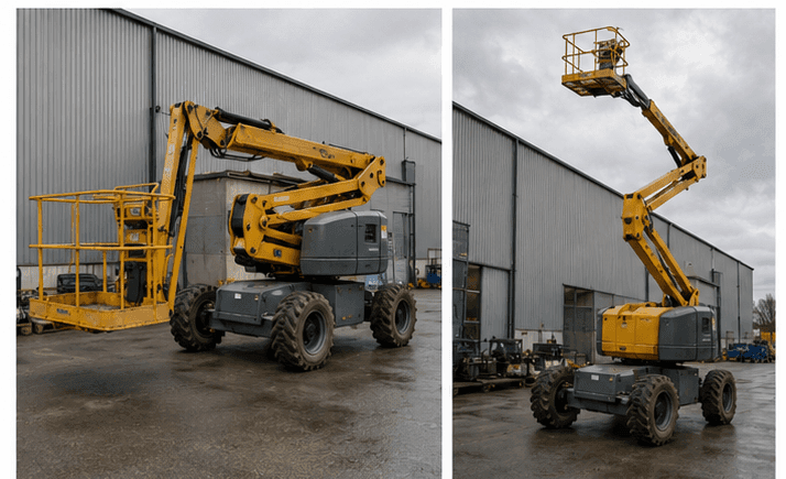 Nacelle élévatrice articulée 18m